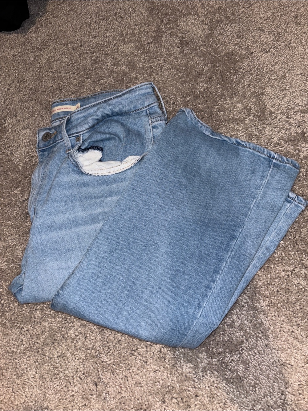 Light Blue Women's Levi’s Jeans